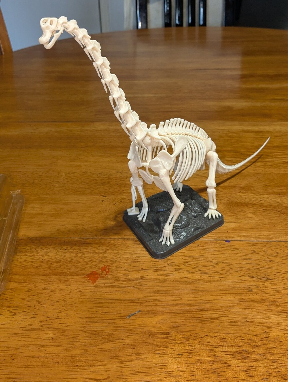 VTG 1980s Battat Brachiosaurus Skeleton Kit - Picture 4 of 7